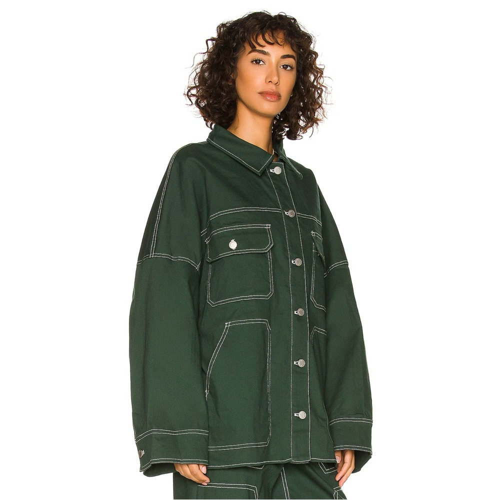BY.DYLN Oversized Green Jacket XS (runs large)